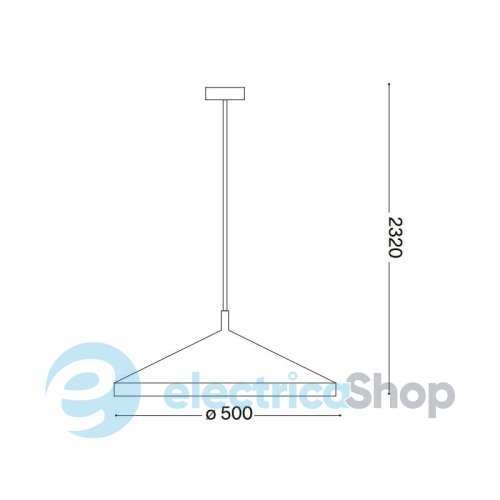 Підвісний світильник Ideal Lux YURTA SP1 D50 281582