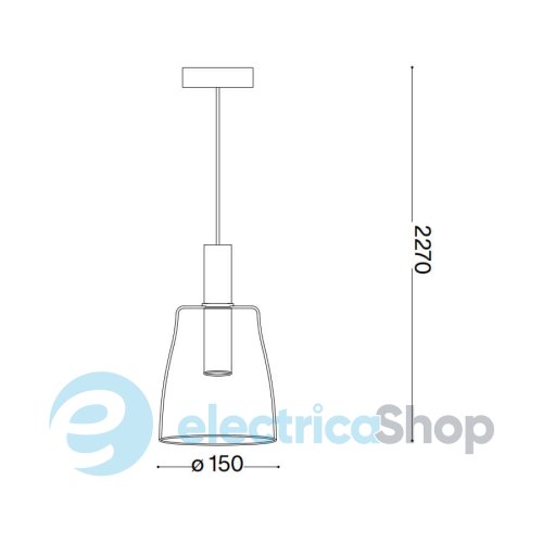 Підвісний світильник Ideal Lux COCO-3 SP 275567