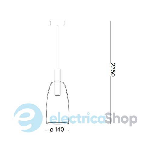 Підвісний світильник Ideal Lux COCO-2 SP 275543