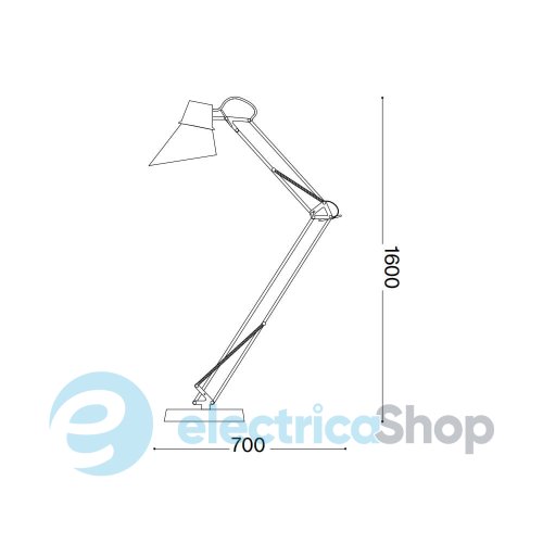 Торшер Ideal Lux 265322 SALLY PT1