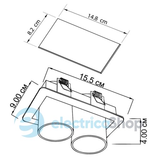 Точечный светильник ImperiumLight Goggles 27324.05.01
