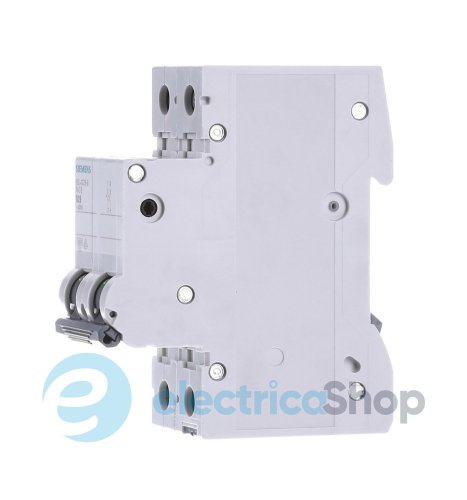 Автоматичний вимикач SIEMENS 400V 6кА, 2-пол.,C, 6A (5SL6206-7)
