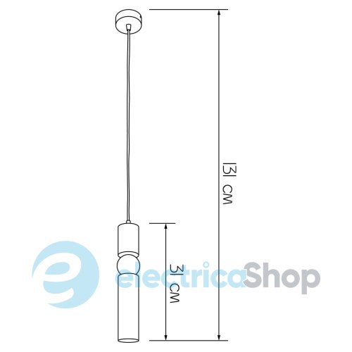 Підвісний світильник ImperiumLight Accent Ball 459131.12.12