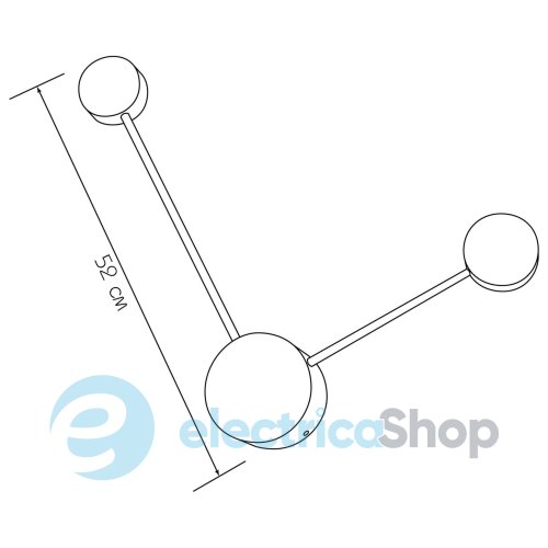 Настенный светильник ImperiumLight Antenna 422252.05.93