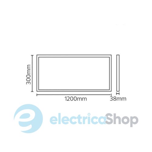 Світлодіодний світильник Horoz Electric накладний  PROTEUS-48 48W 6400K 056-014-0048-020