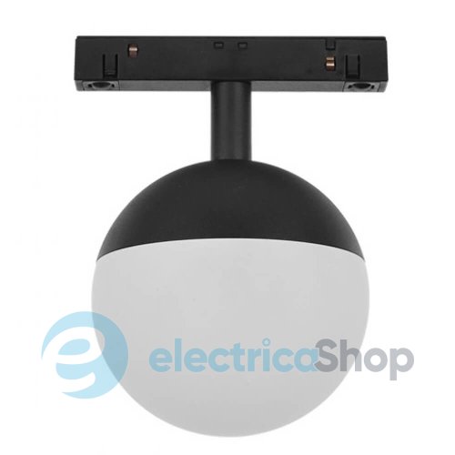 Магнитный трековый светильник Kloodi 7W 120° 3000К 100mm Osram 2835 560LM KDMG-MOON100 3K BK