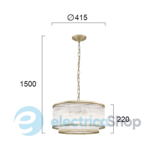 Люстра Viokef 4259000 KAROLINA