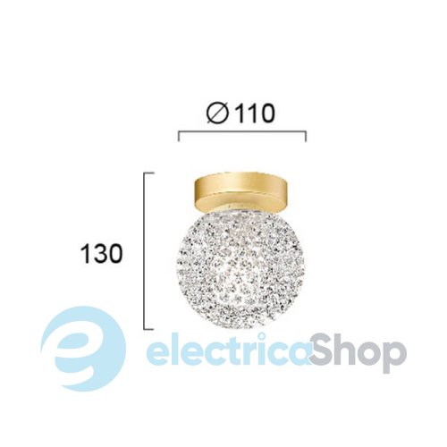 Точечный светильник Viokef DIAMOND 4267200