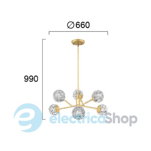 Люстра Viokef DIAMOND 4267500