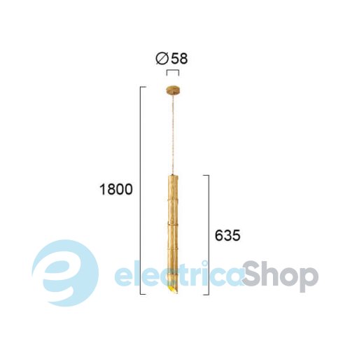 Люстра Viokef BAMBOO 4270500