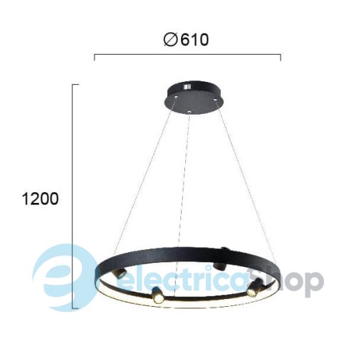 Люстра Viokef DENIS 4250600