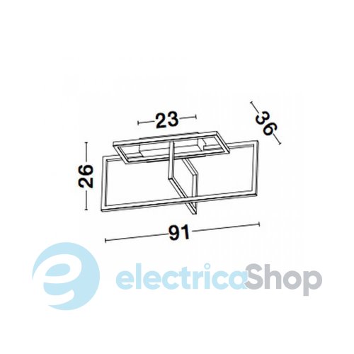 Потолочный светильник Nova Luce 9086020 EDGAR