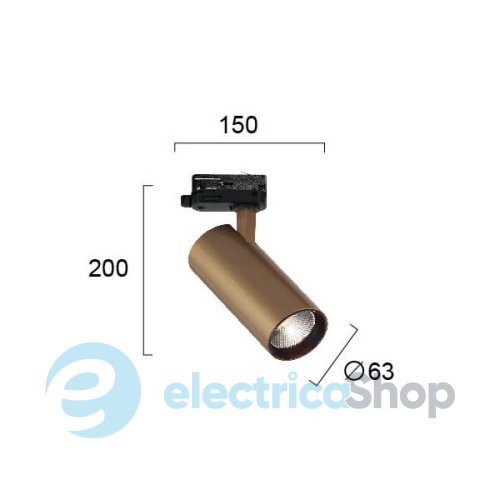 Трековий світильник Viokef NESTOR 4214702