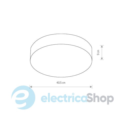 Стельовий світильник Nowodvorski ARENA WHITE LED 4000K 10185