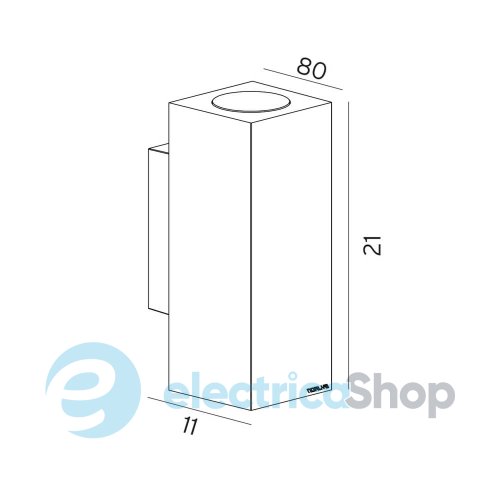 Уличный точечный светильник Norlys 1730GR Sandvik