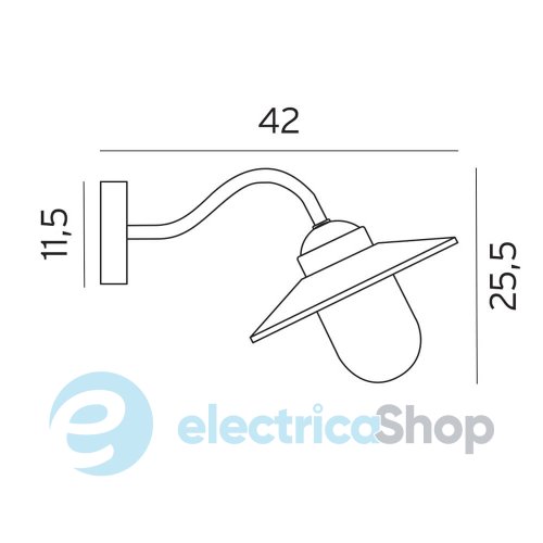 Вуличне бра Norlys 230W Karlstad