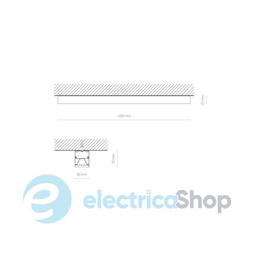 Лінійний світильник Nowodvorski CL OFFICE PRO LED 120 4000K 10210