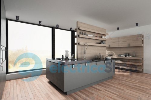 Точковий cвітильник Kanlux RITI GU10 B/B (27567)