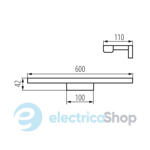 Підсвічування Kanlux ASTEN LED IP44 12W-NW-W (26687)