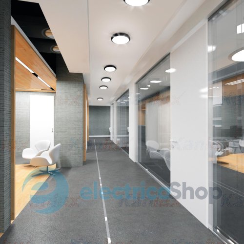 Потолочный светильник Kanlux DABA PRO LED 25W NW-B (19065)