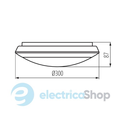 Потолочный светильник Kanlux DABA PRO LED 26W NW-SE-W (19066)