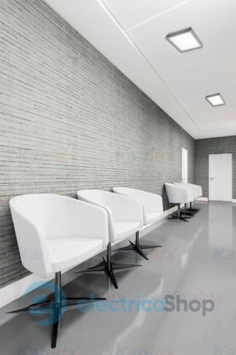 Стельовий світильник Kanlux TYBIA LED M 25W-NW GY (24644)