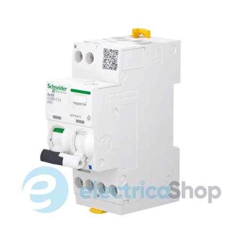 Устройство AFDD+AB iC40N ARC 1P+N 13A C 6kA SE Acti9 A9TPE4613