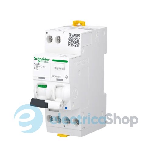 Устройство AFDD+AB iC40N ARC 1P+N 16A C 6kA SE Acti9 A9TPE4616
