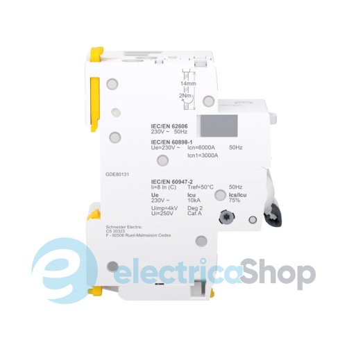 Устройство AFDD+AB iC40N ARC 1P+N 20A B 6kA SE Acti9 A9TPD4620