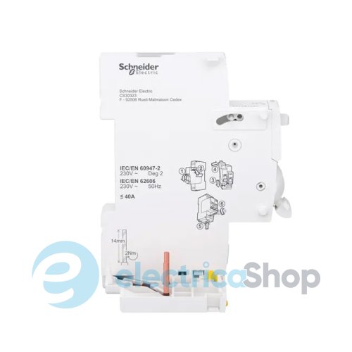 Блок AFDD ARC iC60 2P 40A SE Acti9 (A9TAB1240)