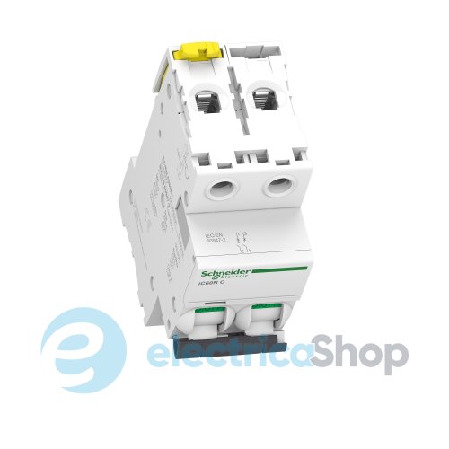 Автоматический выключатель iC60N 2P 50A, C, SE Acti9 A9F79250