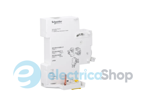 Блок AFDD с дополнительным блоком УЗО, Acti9 VigiARC iC40, 2P, 40 A, 30 мА, тип A-SI SE Acti9 A9TYB4640