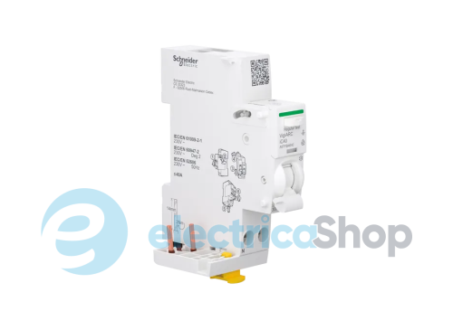 Блок AFDD с дополнительным блоком УЗО, Acti9 VigiARC iC40, 2P, 40 A, 30 мА, тип A-SI SE Acti9 A9TYB4640