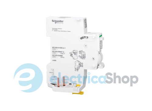 Блок AFDD с дополнительным блоком УЗО, Acti9 VigiARC iC40, 2P, 40 A, 30 мА, тип A-SI SE Acti9 A9TYB4640