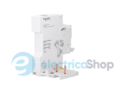 Блок AFDD с дополнительным блоком УЗО, Acti9 VigiARC iC60, 2P, 25 A, 30 мА, тип A-SI SE Acti9 A9TYB4225