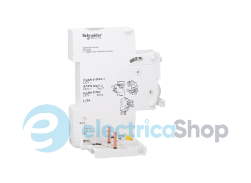 Блок AFDD с дополнительным блоком УЗО, Acti9 VigiARC iC60, 2P, 25 A, 30 мА, тип A-SI SE Acti9 A9TYB4225