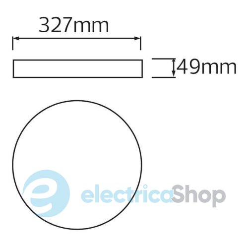 Накладний точковий світильник Horoz ANDREA-30 30W 6400K 016-066-0030-010