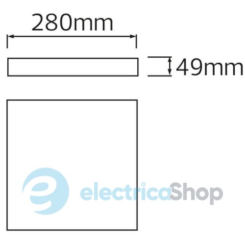 Накладний точковий світильник Horoz ANDREA/S-20 20W 6400K 016-066-0020-010
