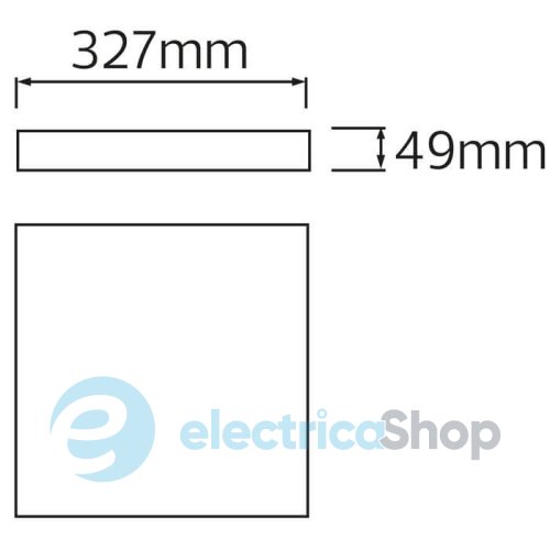 Накладний точковий світильник Horoz ANDREA/S-30 30W 6400K 016-067-0030-010