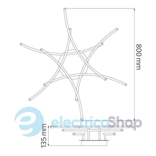 Люстра Horoz AMOR 50W 4000K LED 019-056-0050-010