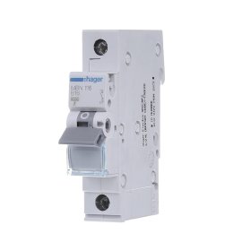Автоматический выключатель 1-п, 16A , B, 6kA, Hager MBN116