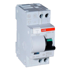 Дифференциальный автомат ABB DS951 1P+N , «C» 16A, 30мА, тип АС
