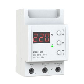 Реле напруги ZUBR 1-ф, 32 А D32
