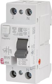 Дифреле 2р EFI6-P2 25/0,03 тип A (6kA) 2061261