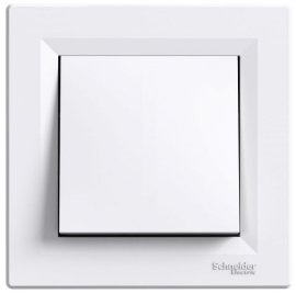 Выключатель 1-кл. Asfora Schneider Electric EPH0100121 белый