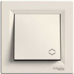 Переключатель 1-кл. Asfora Schneider Electric EPH0400123 крем