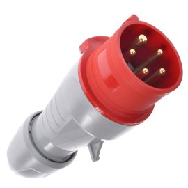 Вилка прямая 16A 3К+Н+З 415В IP44 P17 Tempra Pro