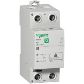 Реле напруги Easy9 1P+N 40А / 230V EZ9C1240 Schneider Electric