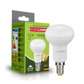 EUROLAMP LED Лампа ЕКО серия "P" R39 5W E14 4000K (LED-R39-05144(P)