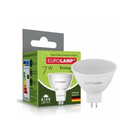 Точечная светодиодная лампа Eurolamp ЕКО серия "P" MR16 7W GU5.3 4000K LED-SMD-07534(P)